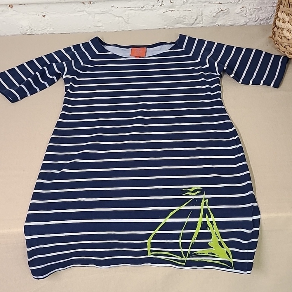 Tracy Negoshisn Nautical Dress Size XS